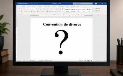 Convention de divorce : que contient-elle ?