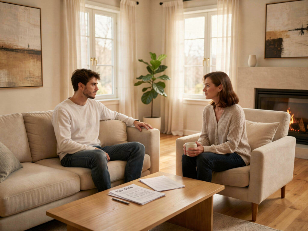 vendre avant, pendant ou après le divorce