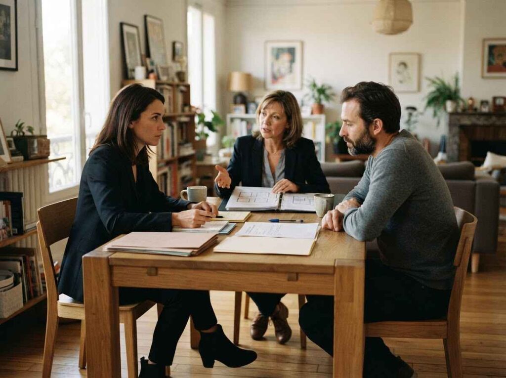 Vendre sa maison pendant un divorce